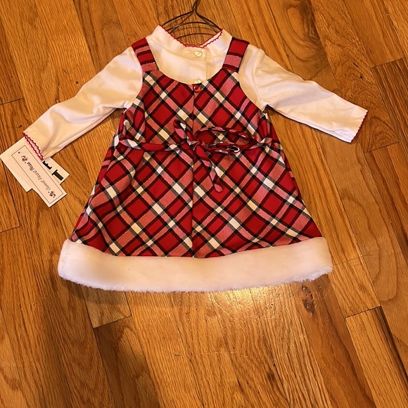Sweet Heart Rose two piece snowgirl dress set - Picture 6 of 8